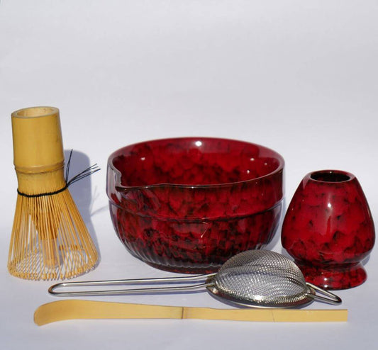 Set matcha complet – Bol, chasen, chasaku et passoire